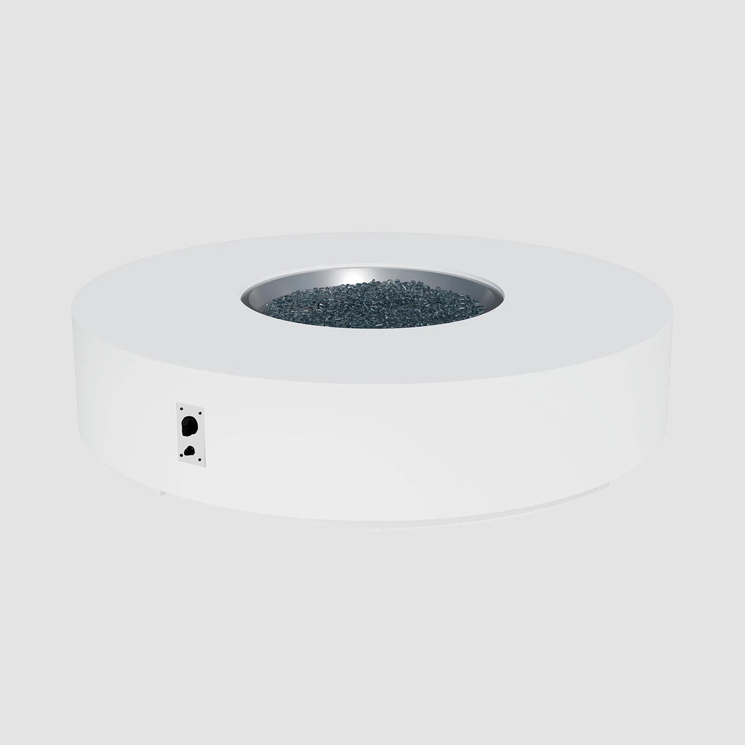 The Outdoor Greatroom Cove 42" Concrete Round Gas Fire Pit Table - CVC-42NG - Image 35