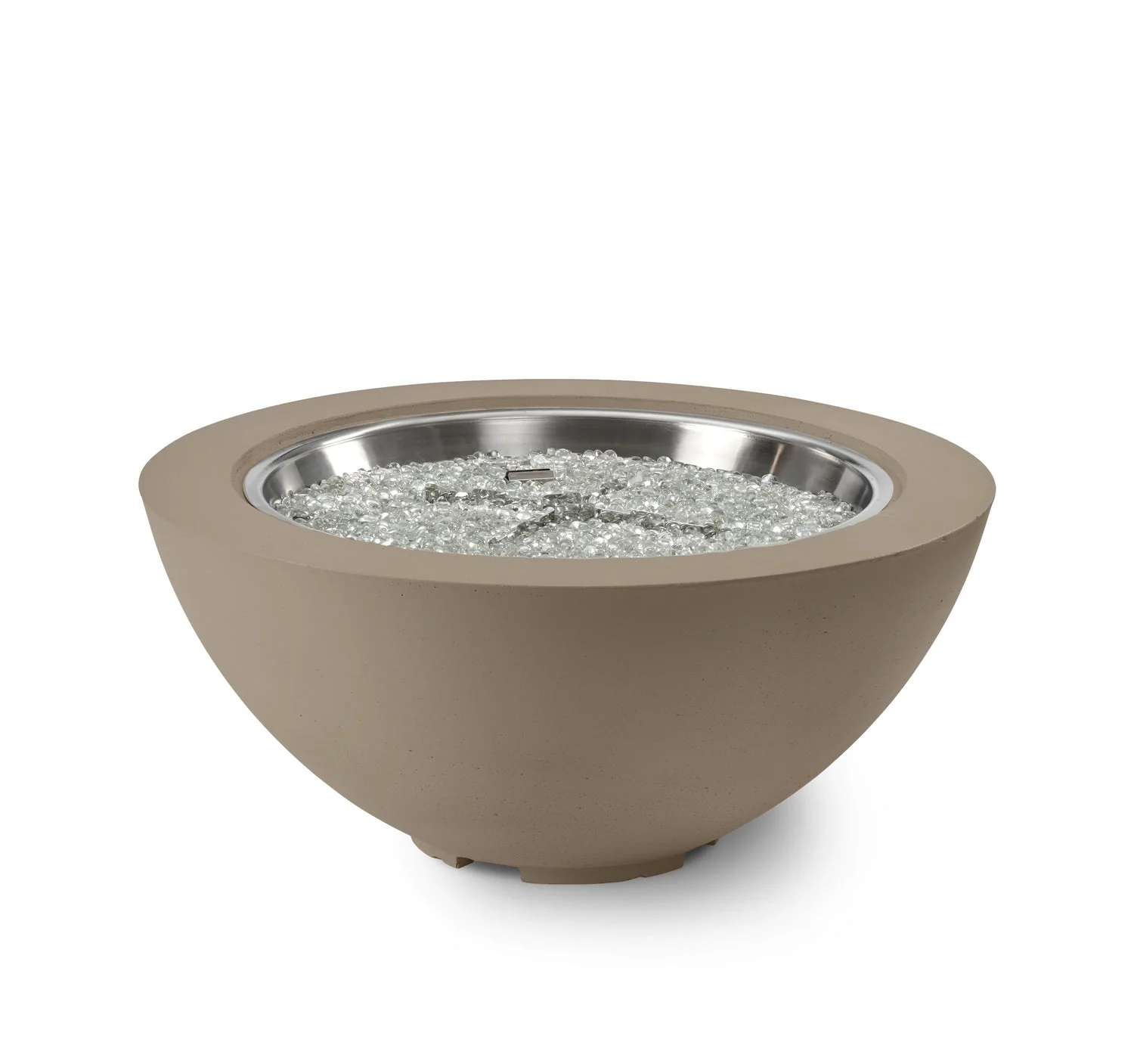 The Outdoor Greatroom Cove 54" Concrete Bowl Gas Fire Pit - CVB-54NG - Image 17