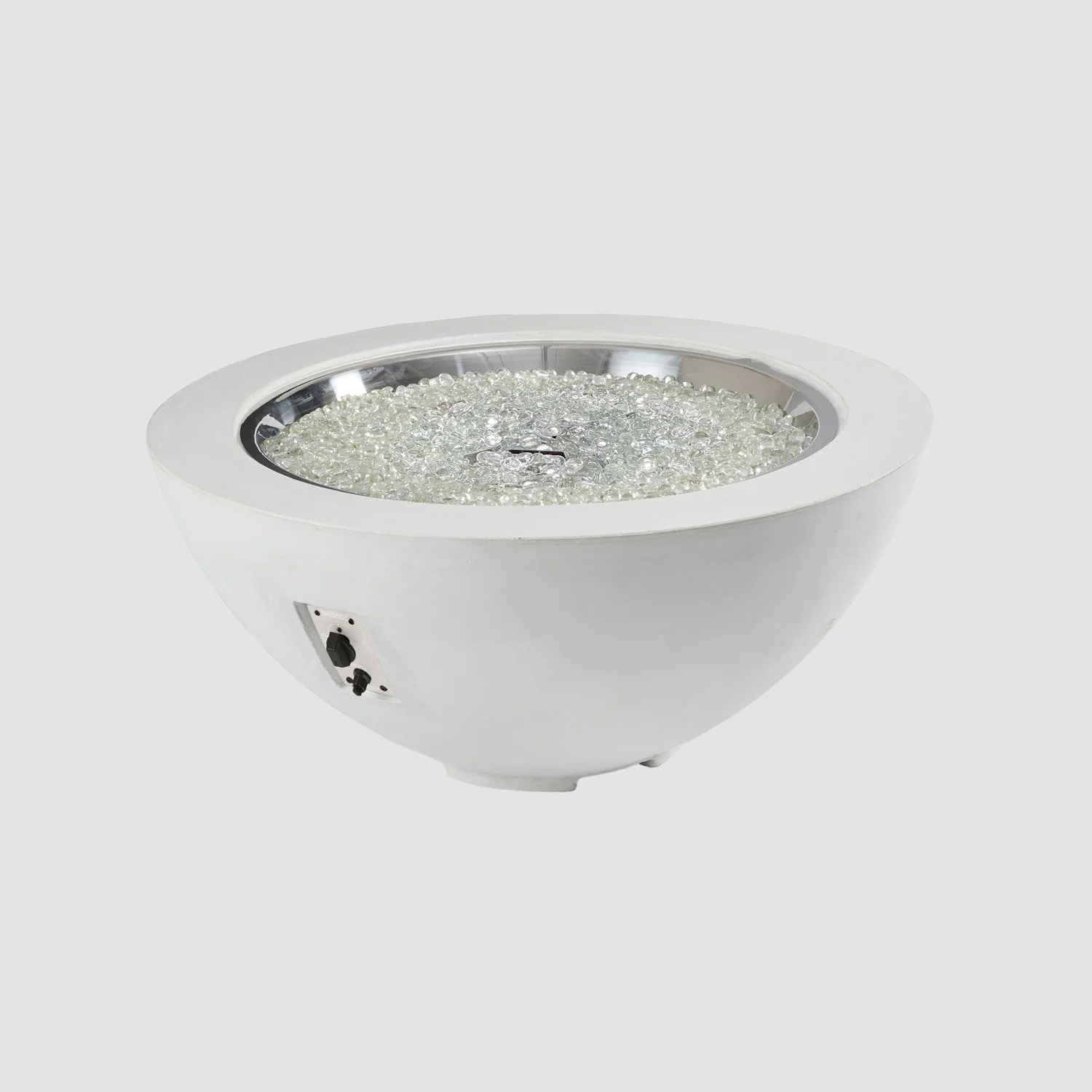 The Outdoor Greatroom Cove 60" Concrete Bowl Gas Fire Pit - CVB-60NG - Image 19