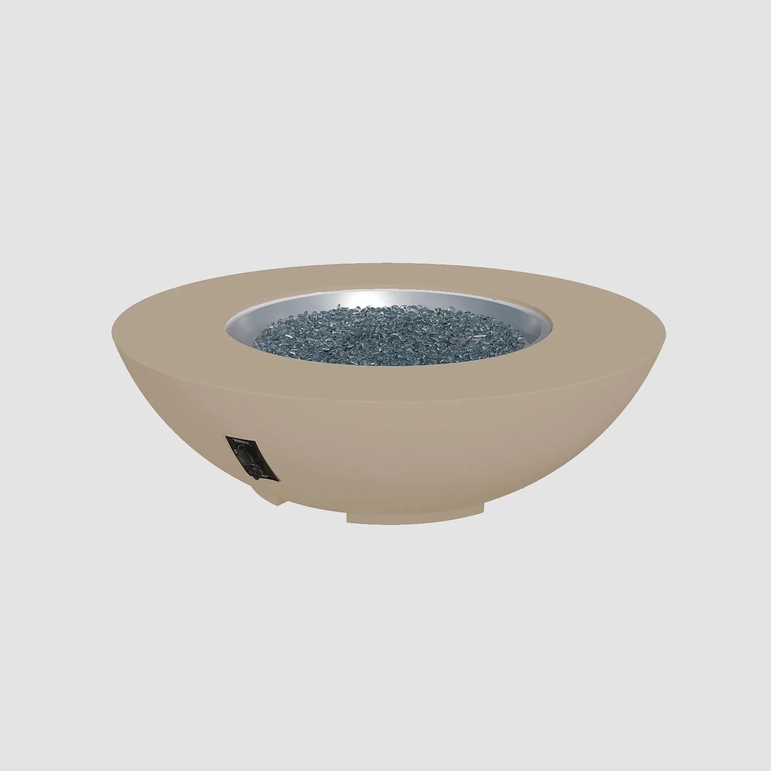 The Outdoor Greatroom Cove 60" Concrete Bowl Gas Fire Pit - CVB-60NG - Image 34