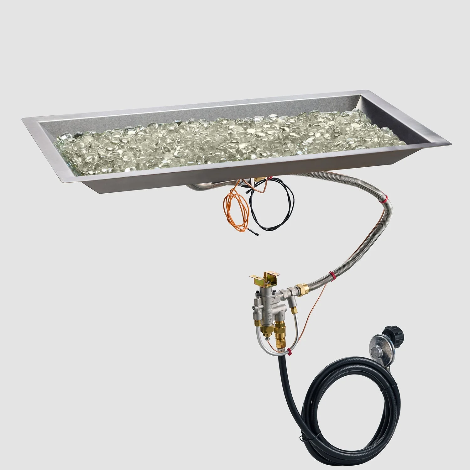 The Outdoor Greatroom Crystal Fire Plus Linear Gas Burner - CFP1224-B - Image 11