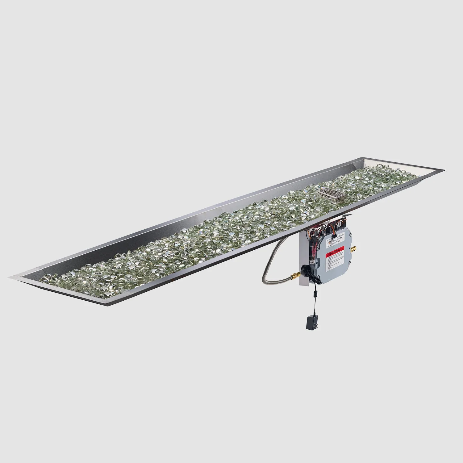 The Outdoor Greatroom Crystal Fire Plus Linear Gas Burner - CFP1224-B - Image 25