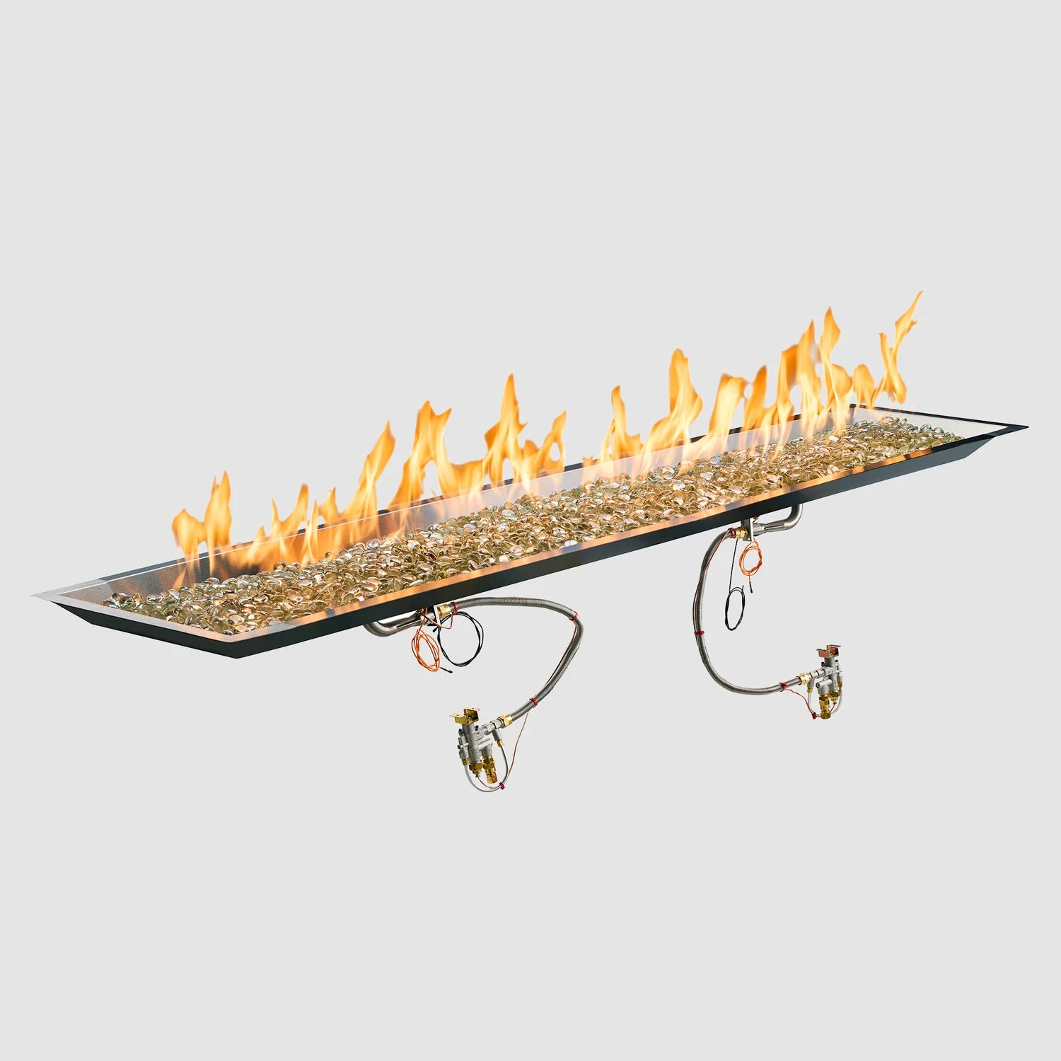 The Outdoor Greatroom Crystal Fire Plus Linear Gas Burner - CFP1224-B - Image 5