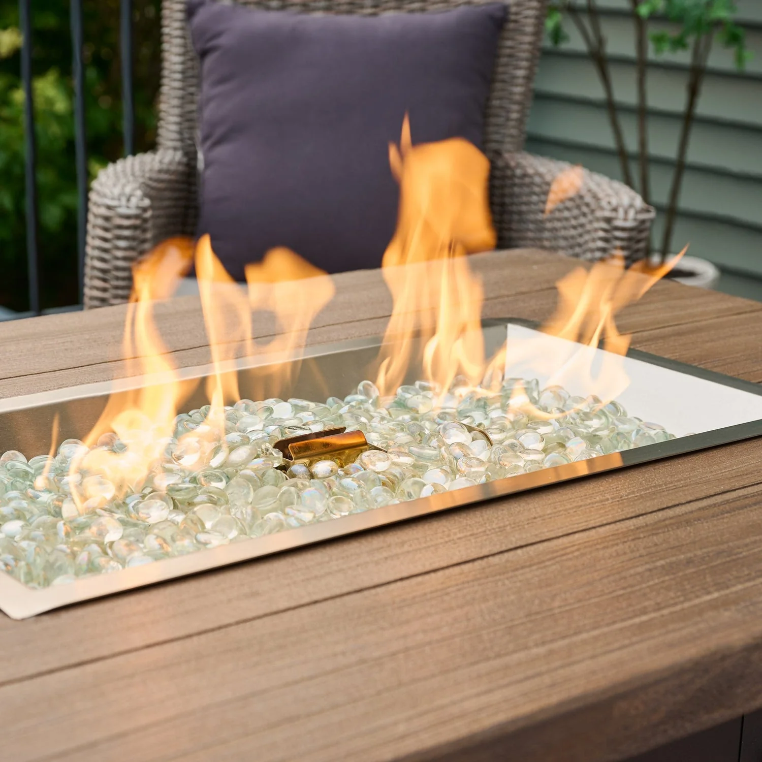 The Outdoor Greatroom Havenwood 44" Rectangular Gas Fire Pit Table - HWADG-1224-K - Image 10