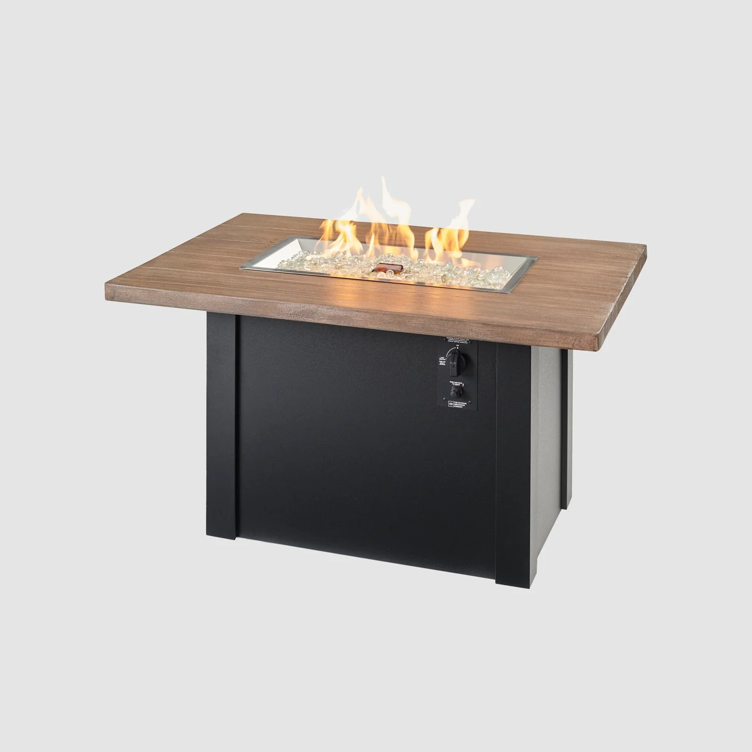The Outdoor Greatroom Havenwood 44" Rectangular Gas Fire Pit Table - HWADG-1224-K - Image 17