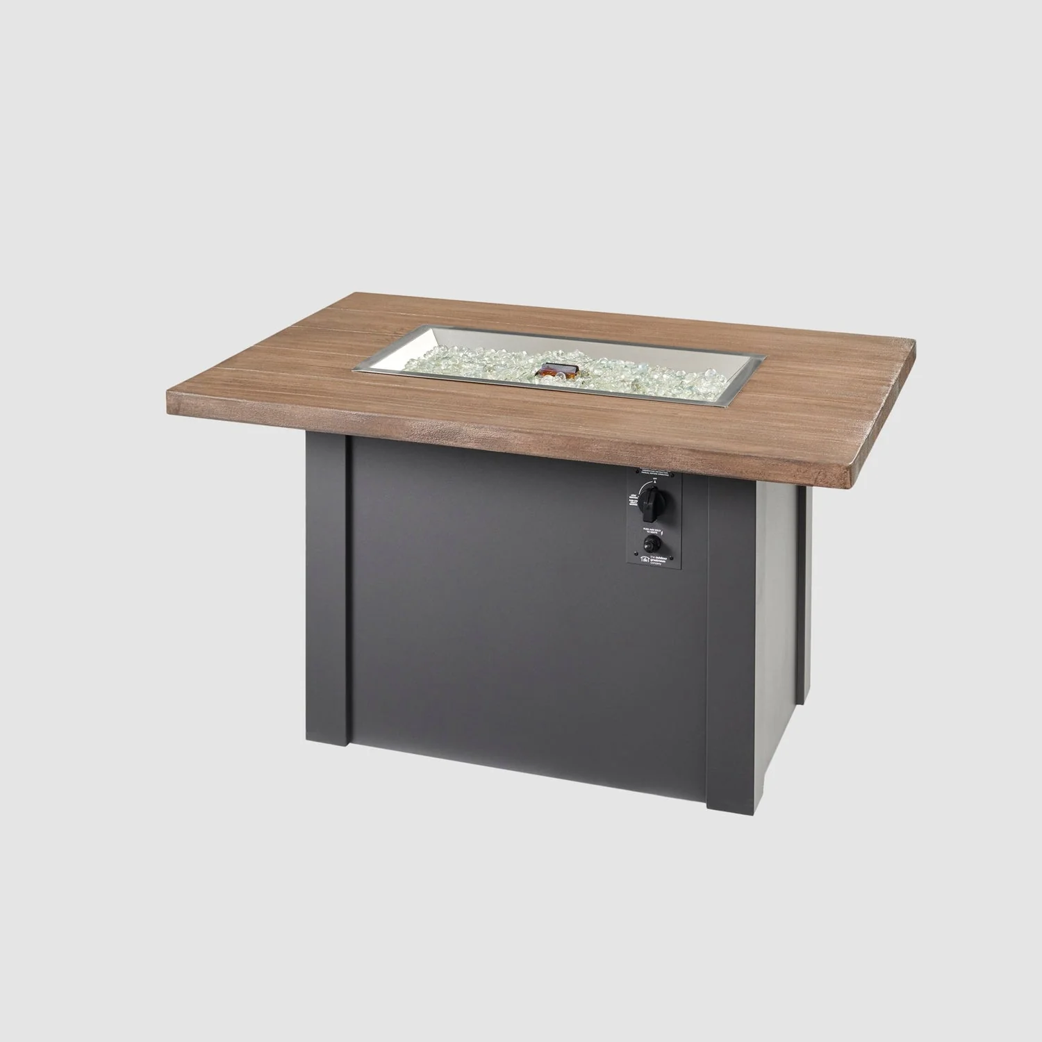 The Outdoor Greatroom Havenwood 44" Rectangular Gas Fire Pit Table - HWADG-1224-K - Image 42