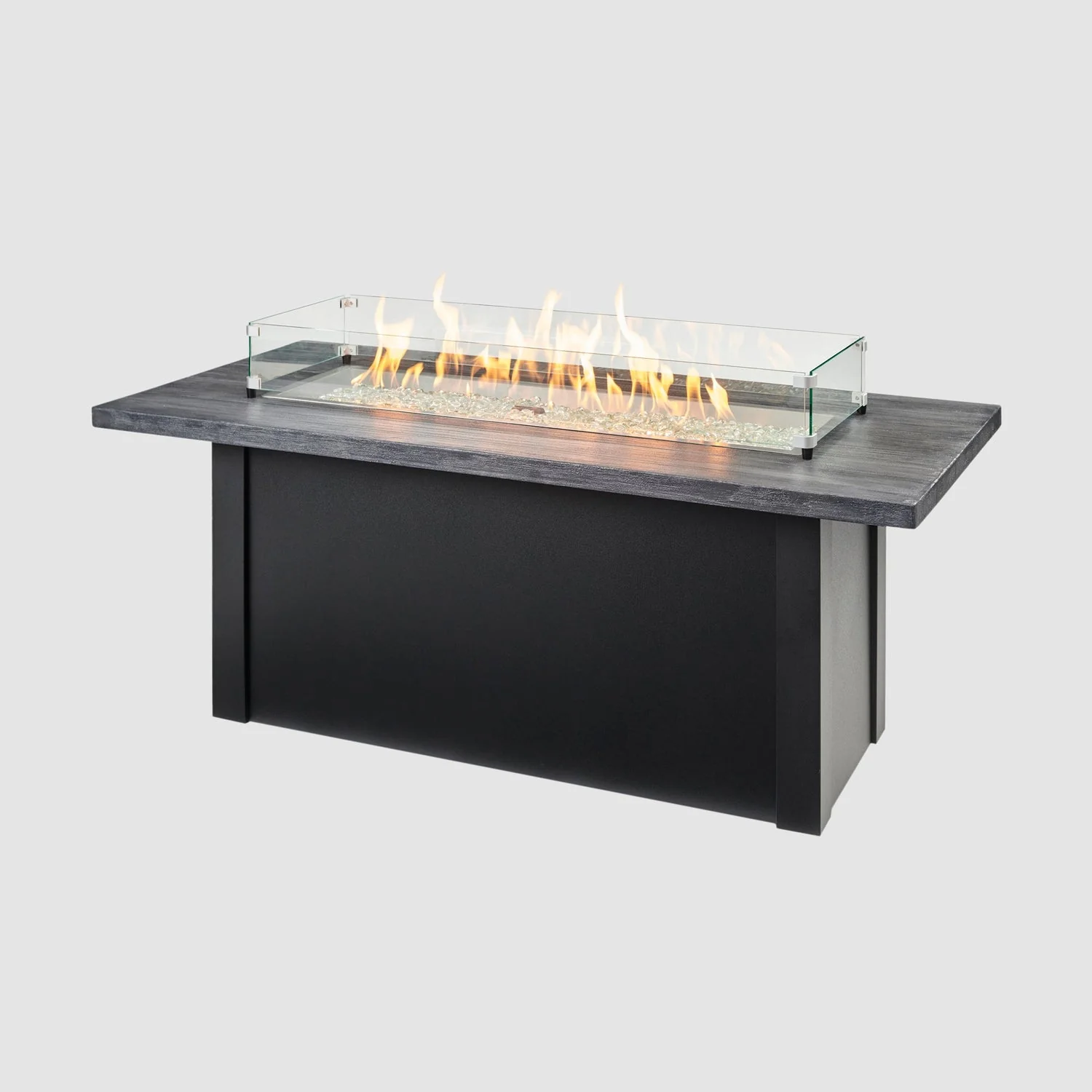 The Outdoor Greatroom Havenwood 62" Rectangular Gas Fire Pit Table - HWADG-1224-K - Image 49