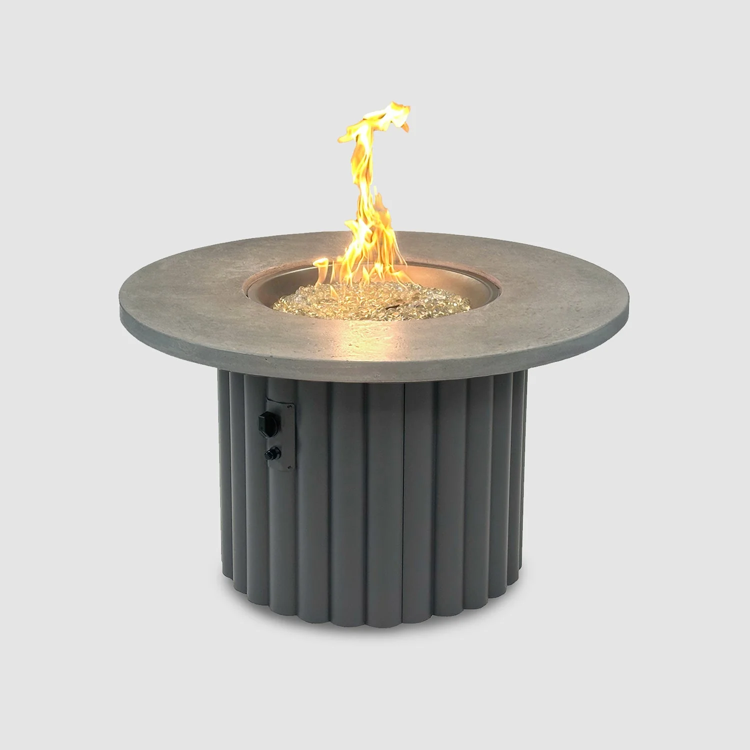 The Outdoor Greatroom Reverie 42" Round Gas Fire Pit Table - REVRBL-42-K - Image 10