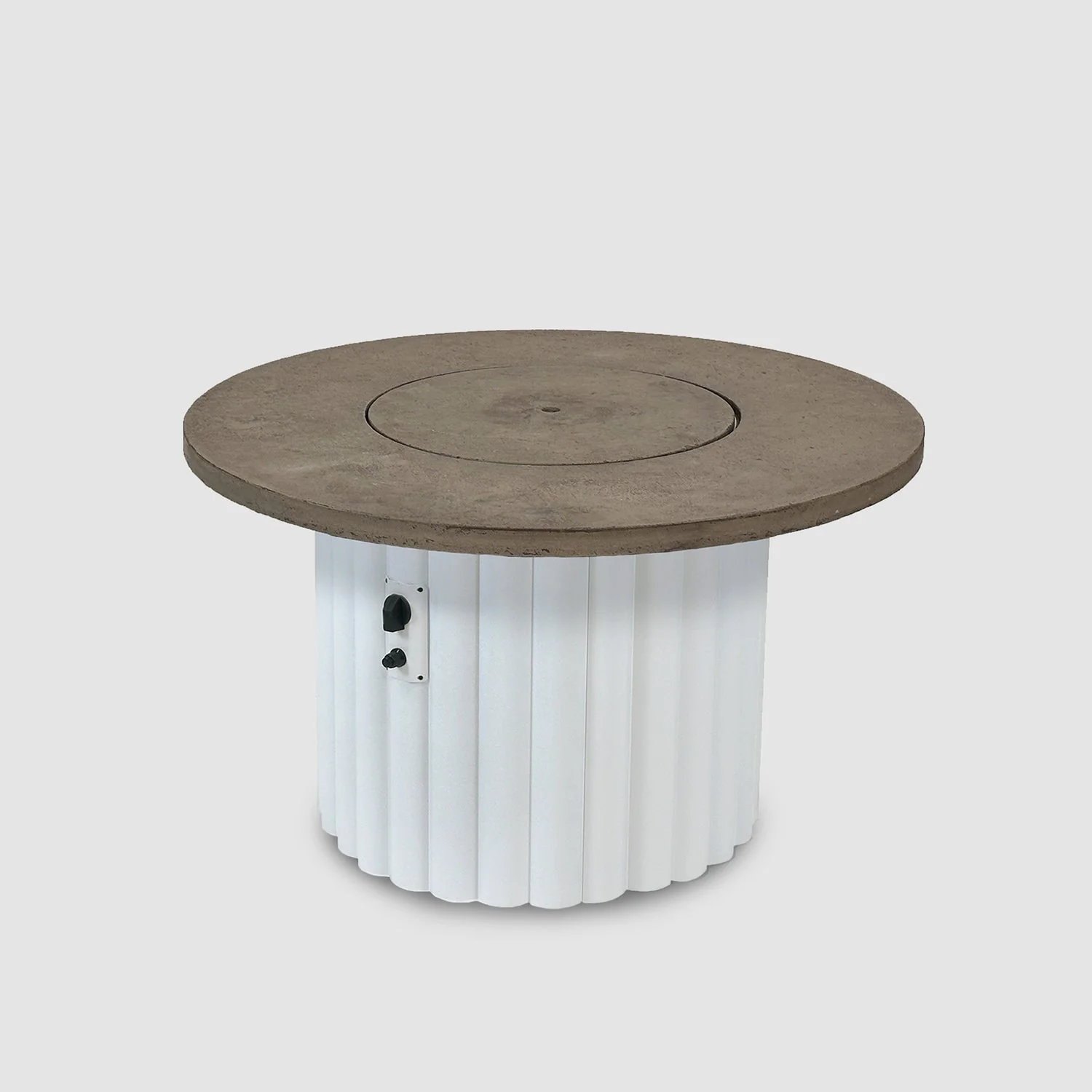 The Outdoor Greatroom Reverie 42" Round Gas Fire Pit Table - REVRBL-42-K - Image 14