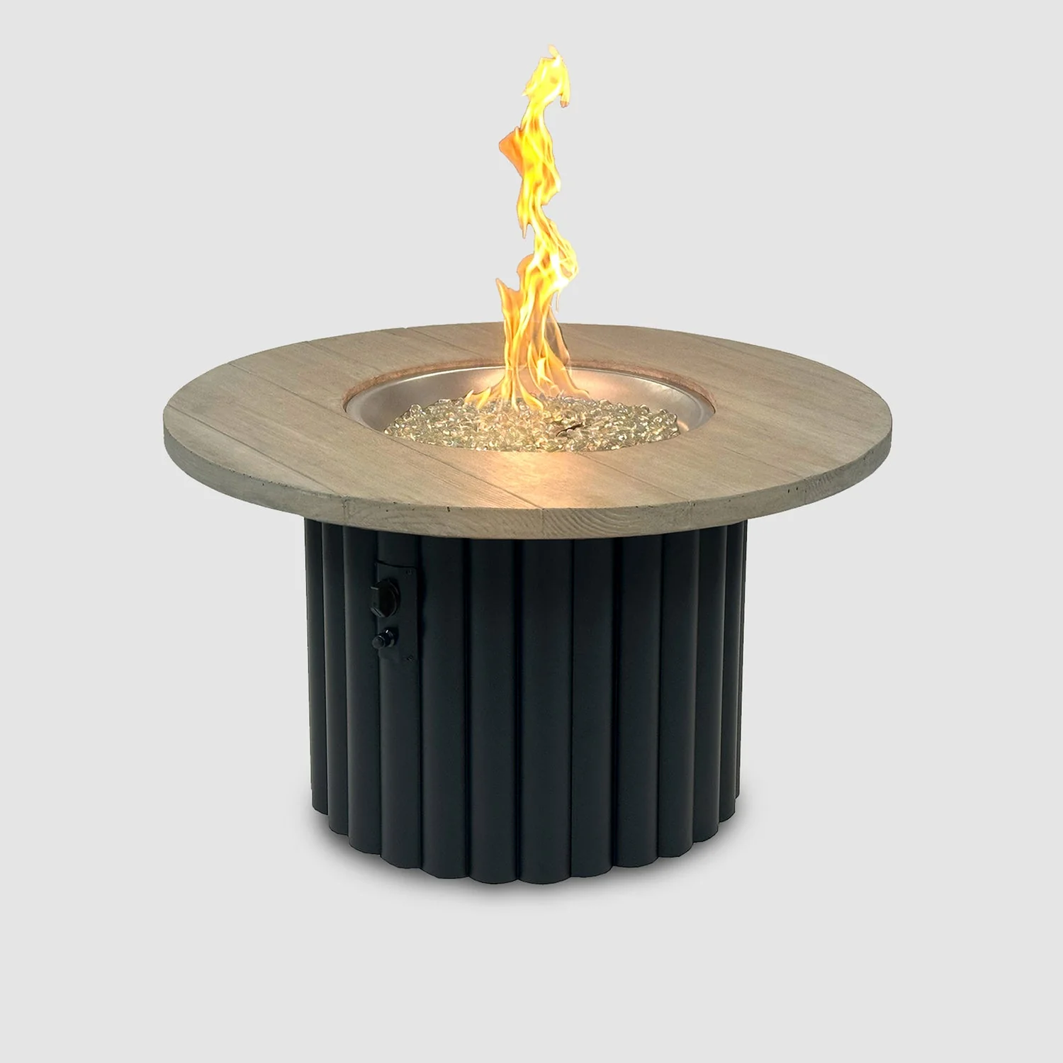 The Outdoor Greatroom Reverie 42" Round Gas Fire Pit Table - REVRBL-42-K - Image 5