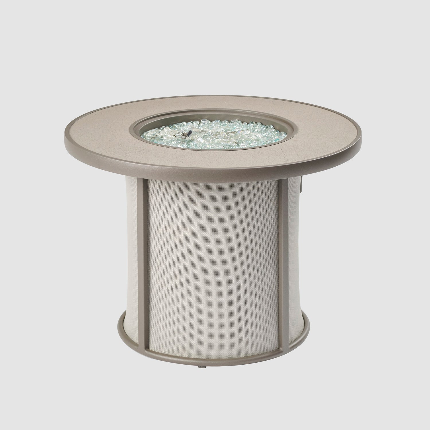 The Outdoor Greatroom Stonefire 31" Round Gas Fire Pit Table - SF-32-K - Image 16