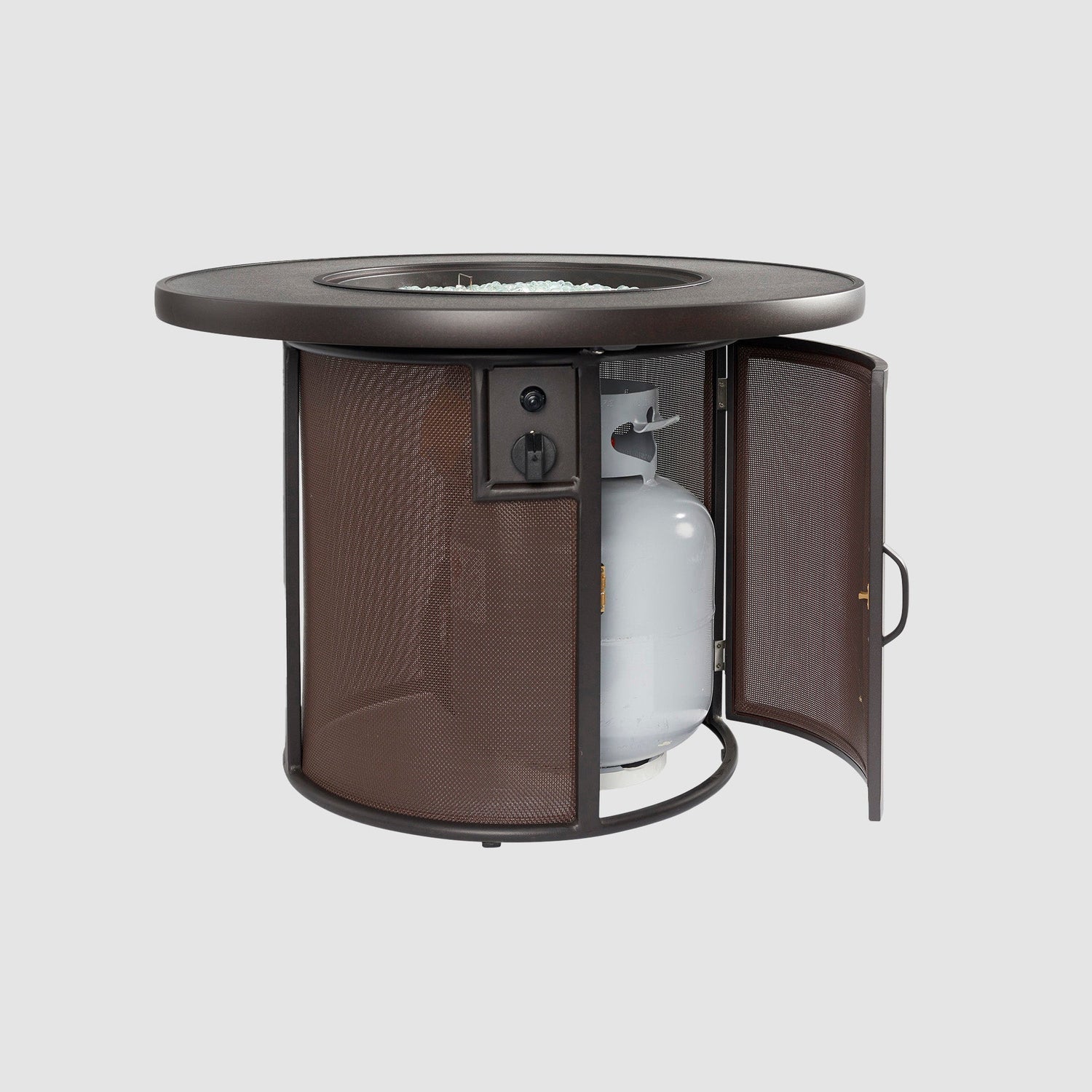 The Outdoor Greatroom Stonefire 31" Round Gas Fire Pit Table - SF-32-K - Image 19