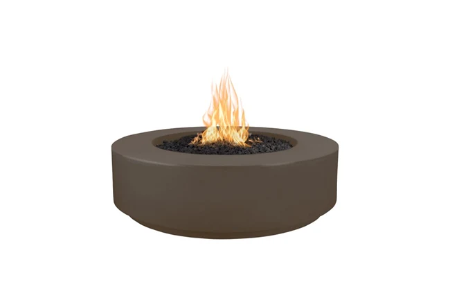 The Outdoor Plus 42" Florence Concrete Fire Pit / 12" Tall+ Free Cover - Image 8