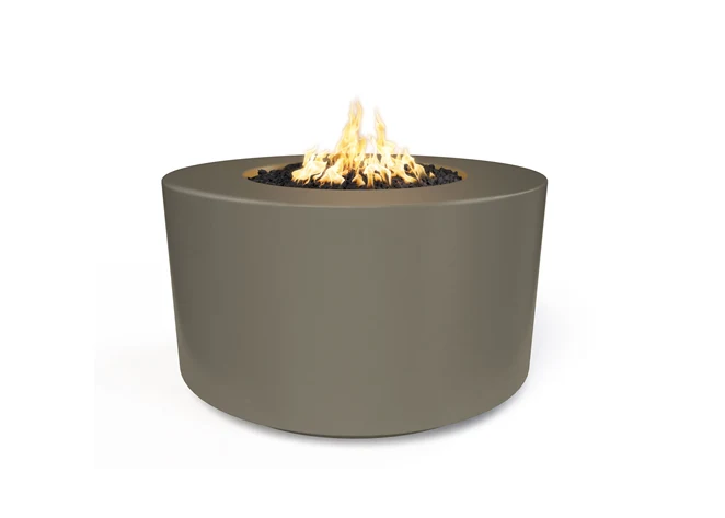 The Outdoor Plus 42" Florence Concrete Fire Table / 24" Tall + Free Cover - Image 6