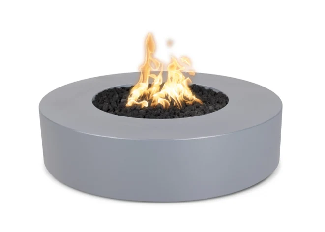 The Outdoor Plus 42" Florence Metal Fire Pit + Free Cover - Image 2