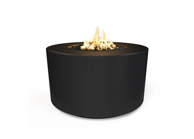 The Outdoor Plus 46" Florence Concrete Fire Pit / 20" Tall + Free Cover - Image 8