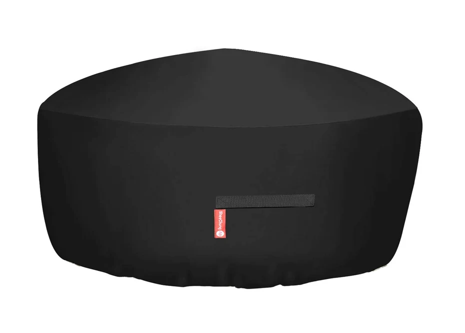 The Outdoor Plus 48" Cazo Concrete Fire & Water Bowl - 360° Spill + Free Cover - Image 9