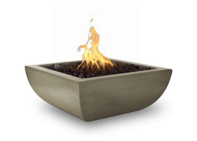 The Outdoor Plus Avalon Concrete Fire Bowl + Free Cover - Image 5