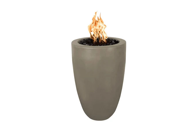 The Outdoor Plus Castillo Concrete Fire Pillar + Free Cover - Image 5