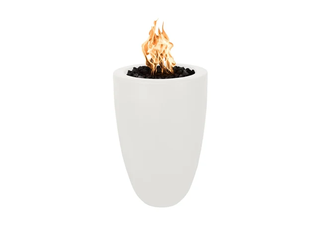 The Outdoor Plus Castillo Concrete Fire Pillar + Free Cover - Image 7