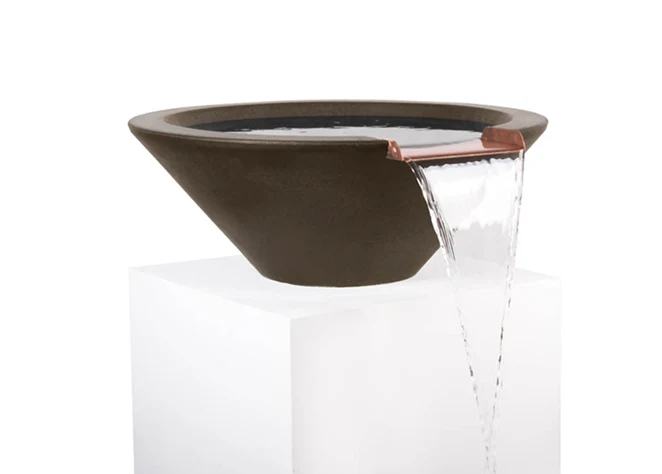 The Outdoor Plus Cazo Concrete Water Bowl + Free Cover - Image 9