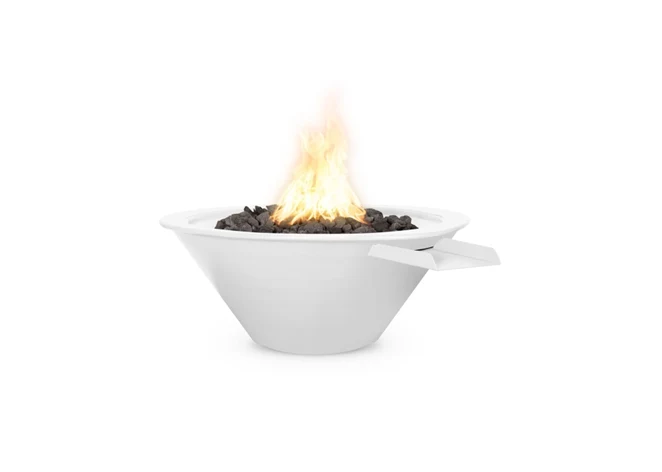 The Outdoor Plus Cazo Powdercoated Steel Fire & Water Bowl + Free Cover - Image 3