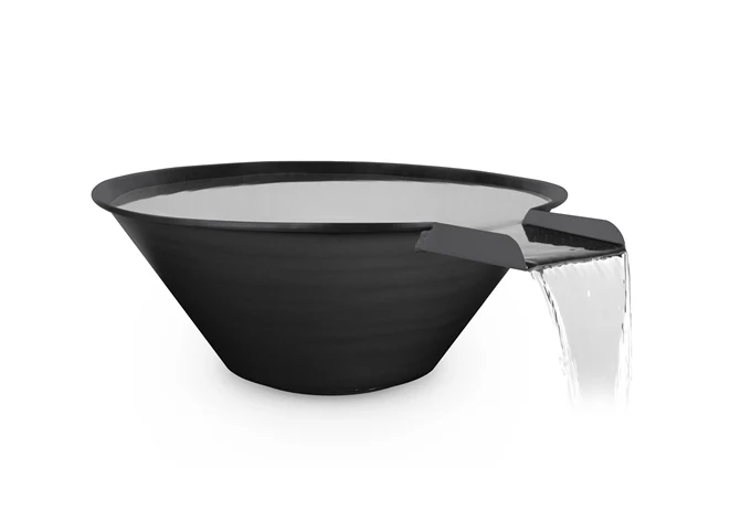 The Outdoor Plus Cazo Powdercoated Steel Water Bowl + Free Cover - Image 2