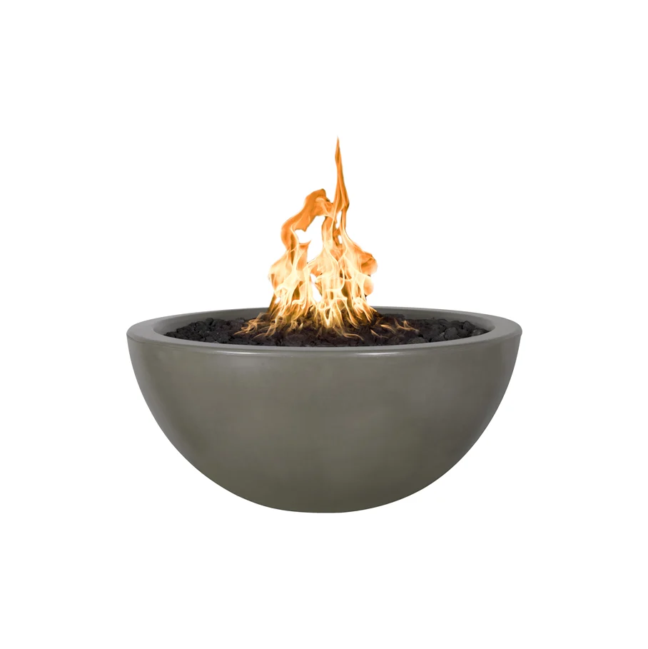 The Outdoor Plus Luna Concrete Fire Pit + Free Cover - Image 10