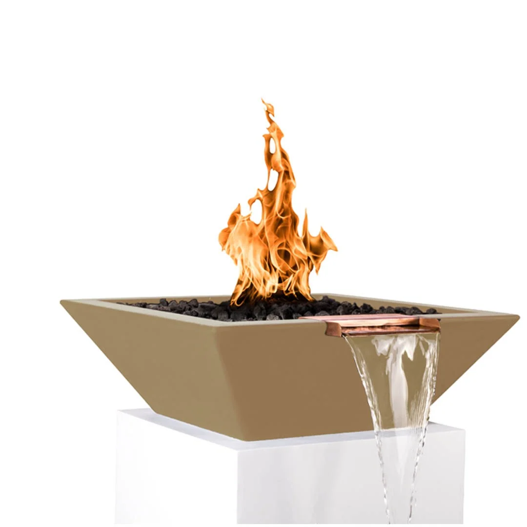 The Outdoor Plus Maya Concrete Fire & Water Bowl + Free Cover - Image 10
