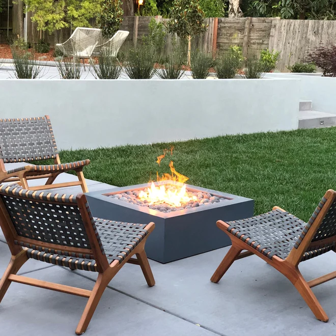 The Outdoor Plus Quad Concrete Fire Pit + Free Cover - Image 5