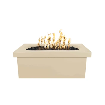 The Outdoor Plus Ramona Rectangular Concrete Fire Table + Free Cover - Image 7