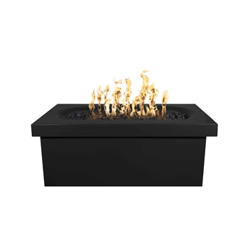 The Outdoor Plus Ramona Rectangular Concrete Fire Table + Free Cover - Image 9