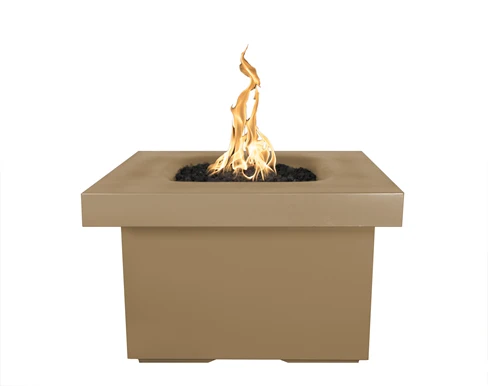 The Outdoor Plus Ramona Square Concrete Fire Table + Free Cover - Image 5