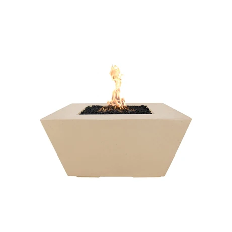 The Outdoor Plus Redan Concrete Fire Pit + Free Cover - Image 4