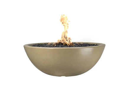 The Outdoor Plus Sedona Concrete Fire Pit + Free Cover - Image 8