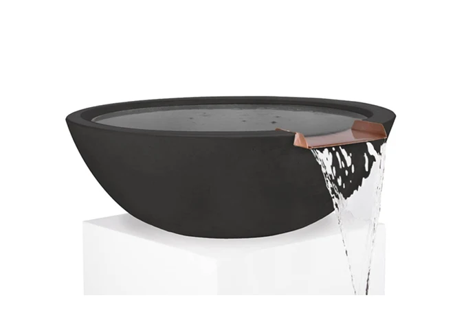 The Outdoor Plus Sedona Concrete Water Bowl + Free Cover - Image 5