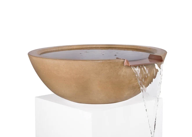 The Outdoor Plus Sedona Concrete Water Bowl + Free Cover - Image 6