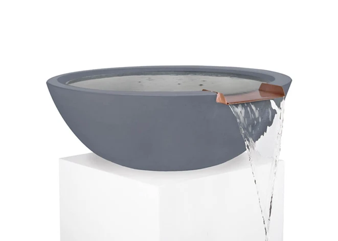 The Outdoor Plus Sedona Concrete Water Bowl + Free Cover - Image 7