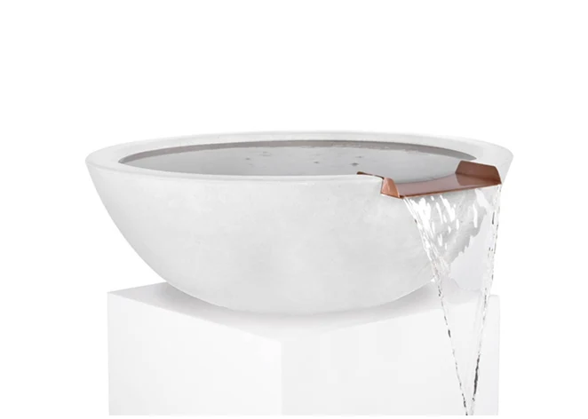 The Outdoor Plus Sedona Concrete Water Bowl + Free Cover - Image 8