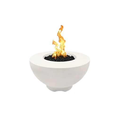 The Outdoor Plus Sienna Concrete Fire Pit + Free Cover - Image 2