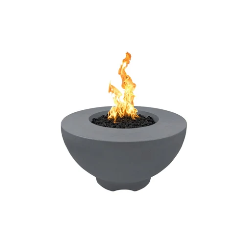 The Outdoor Plus Sienna Concrete Fire Pit + Free Cover - Image 3