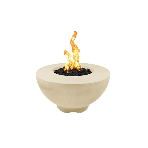 The Outdoor Plus Sienna Concrete Fire Pit + Free Cover - Image 8