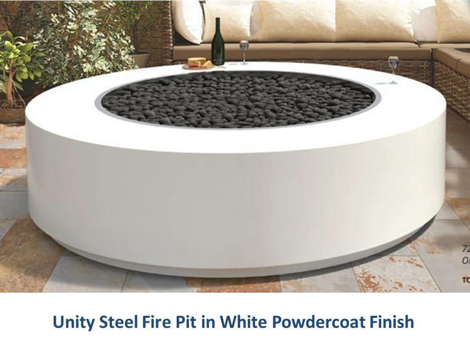 The Outdoor Plus Unity Steel Fire Pit - 24" Tall + Free Cover - Image 5