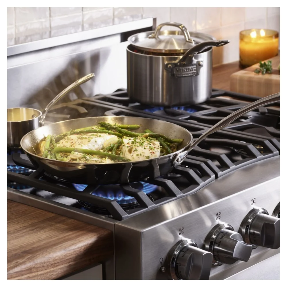 Viking 3 Series 30 inch Dual Fuel Range with 5 Burners - RVDR33025B* - Image 12