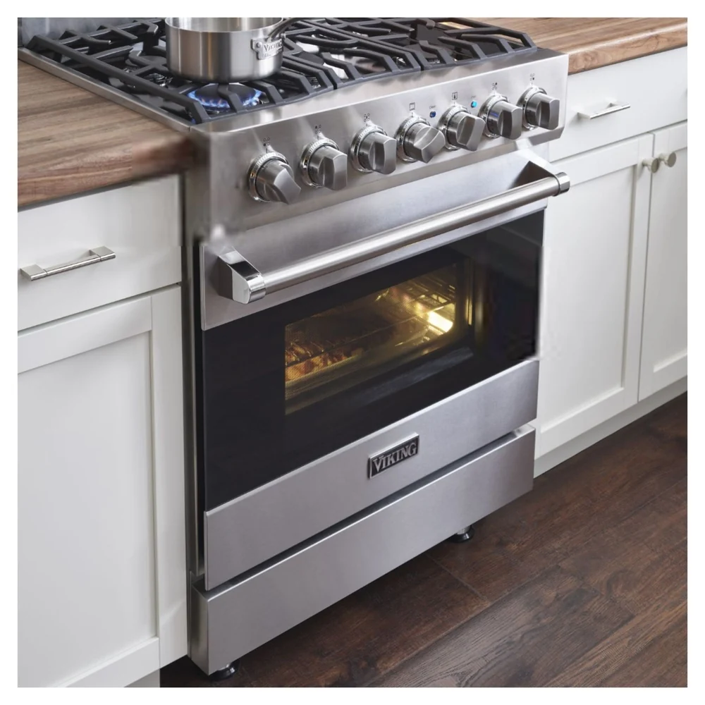 Viking 3 Series 30 inch Dual Fuel Range with 5 Burners - RVDR33025B* - Image 13