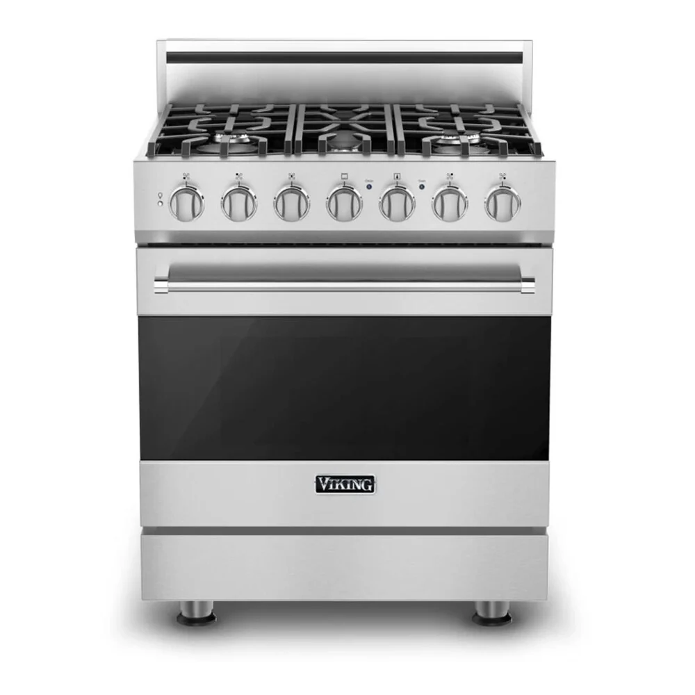 Viking 3 Series 30 inch Gas Range with 5 Burners - RVGR33025* - Image 4