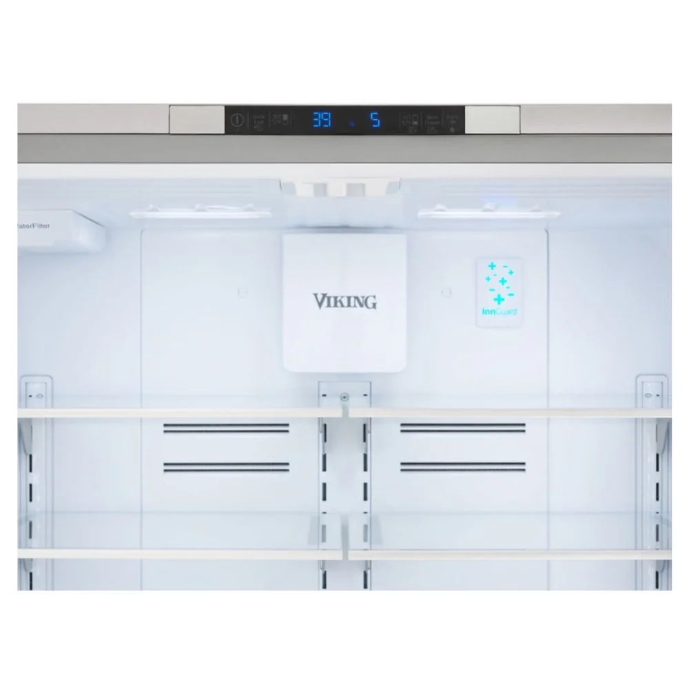 Viking 3 Series 36 inch Counter-Depth French Door Refrigerator with 19.86 Cu. Ft. Capacity - RVFFR336SS - Image 15