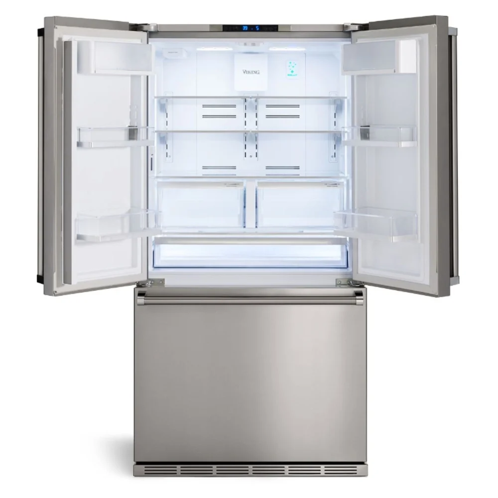 Viking 3 Series 36 inch Counter-Depth French Door Refrigerator with 19.86 Cu. Ft. Capacity - RVFFR336SS - Image 8