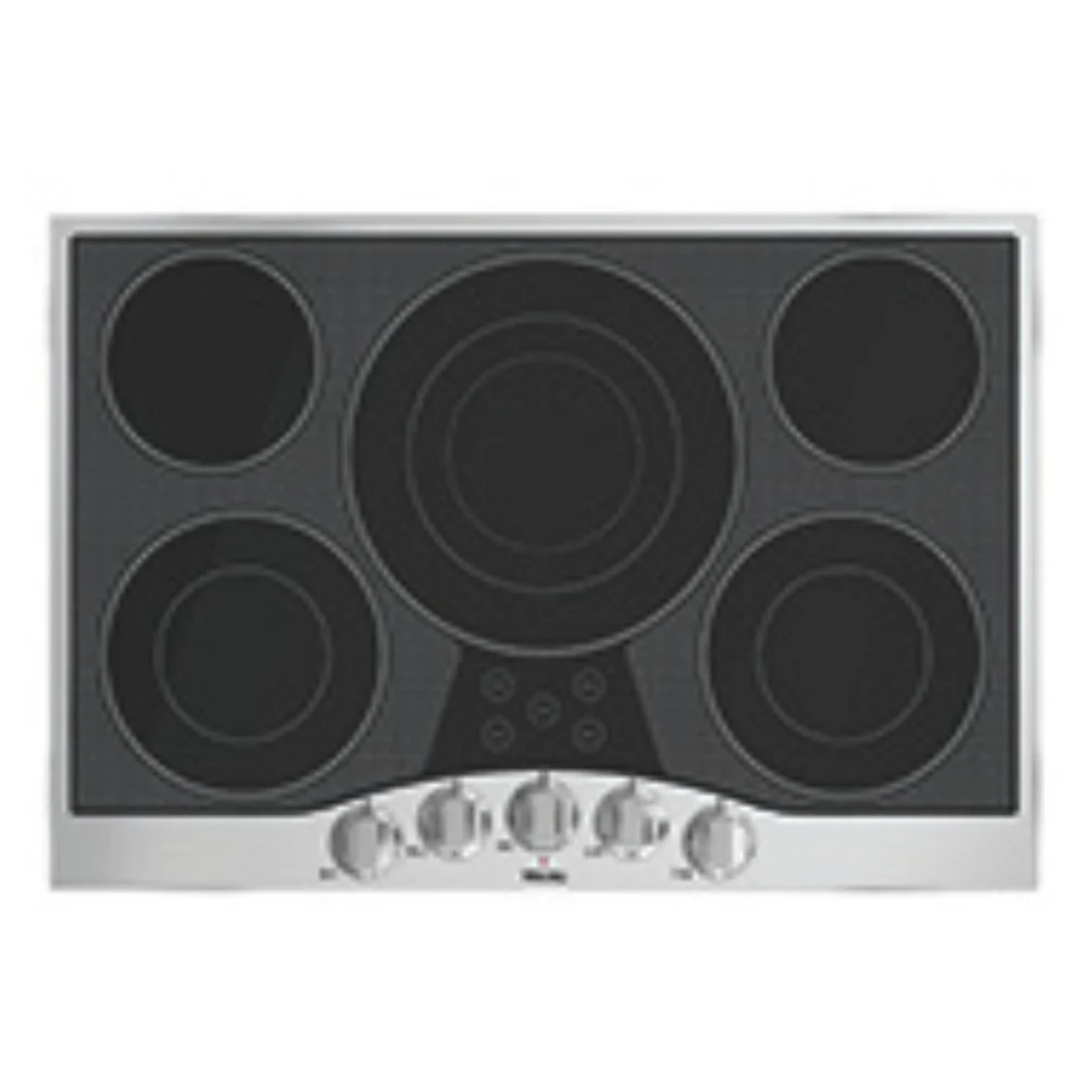 Viking  30 inch 3 Series Electric Cooktop with 5 Elements in Stainless Steel - RVEC3305BSB - Image 2
