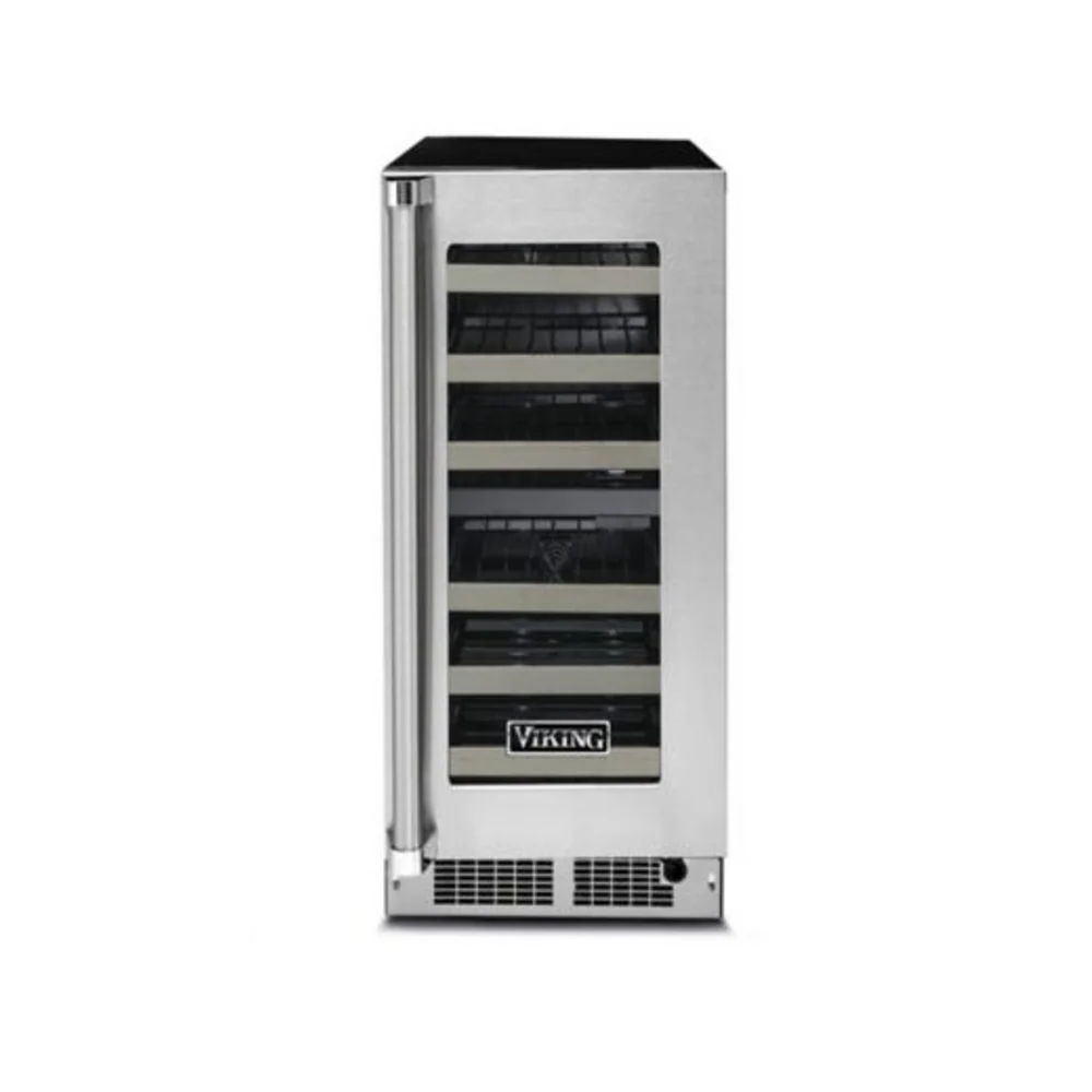 Viking 5 Series 15 inch Undercounter Wine Cellar with 24 Bottle Capacity in Stainless Steel - VWUI5151GSS - Image 2
